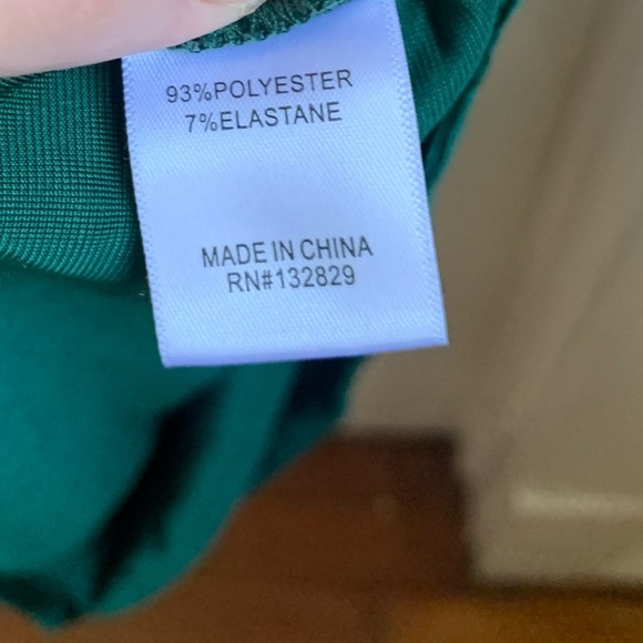 NWT Lovers + Friends Ivana Mini Dress Emerald Green Large - Picture 9 of 10